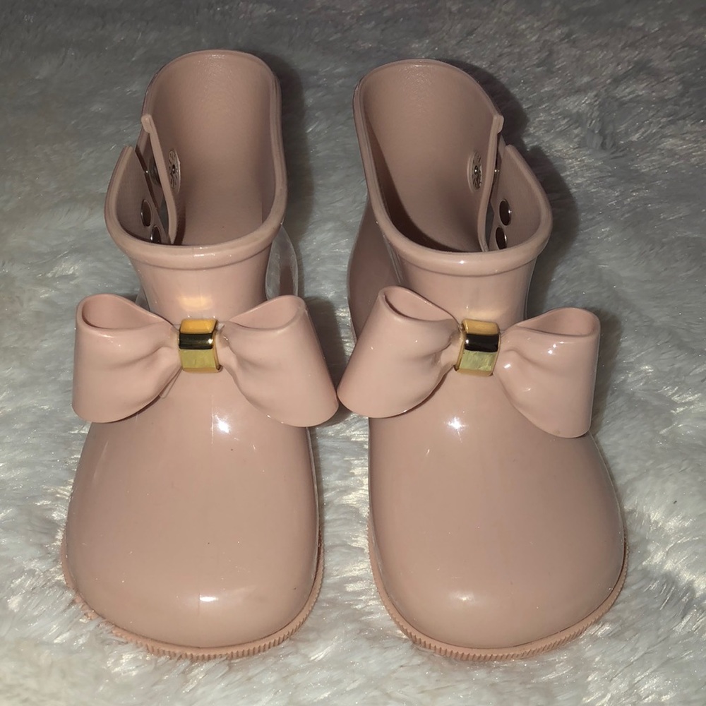 Mini Melissa Sugar Bow Rainboot